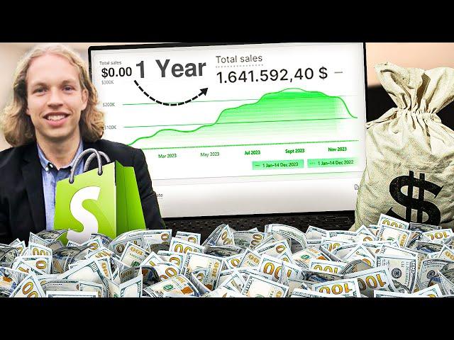 $1,641,592 In 1 Year as a Dropshipping Beginner