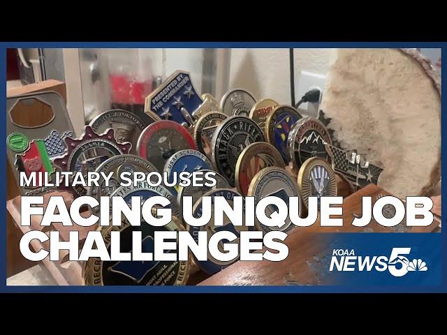 Military spouses in Colorado Springs face unique job challenges