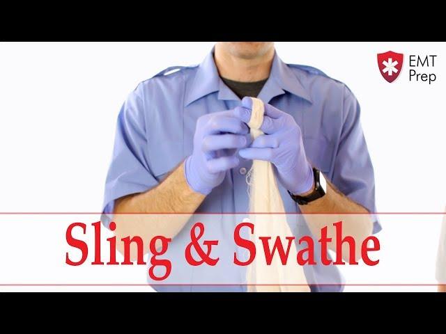 How to Apply a Sling and Swathe - EMTprep.com