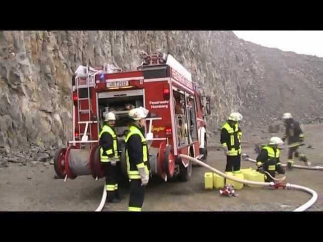 Einsatzfahrt der Freiwilligen Feuerwehr der Stadt Homberg (Ohm)