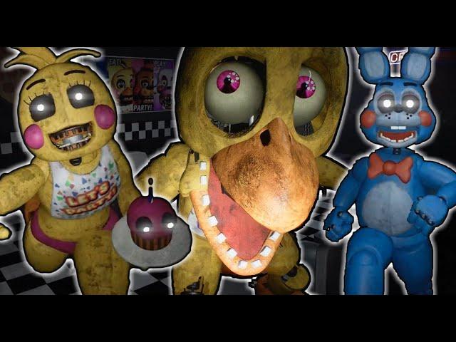 追いかけられる恐怖!FNAF2の店舗を走り回れるFNAFファンゲーム「 Fazbear Nights 2 」をFNAFファンが店内の小ネタを語りながら全クリアを目指す!