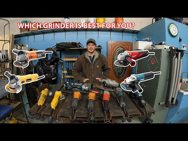 REVIEWING POPULAR ANGLE GRINDERS BRANDS DEWALT, MAKITA, RIDGID AND MILWAUKEE! WHICH IS THE BEST!?!