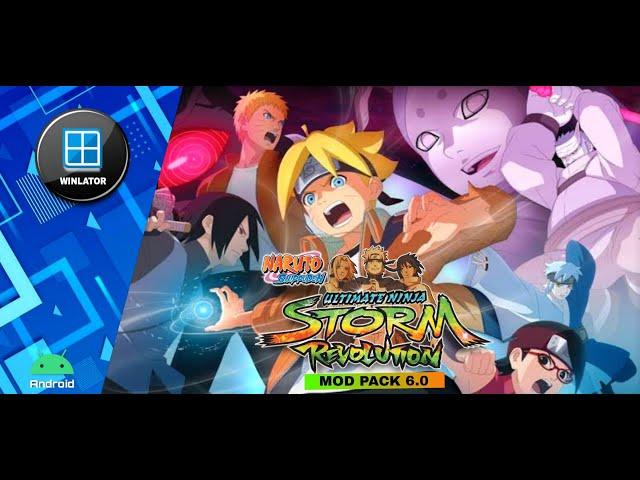 NARUTO SHIPPUDEN ULTIMATE NINJA STORM REVOLUTION PC Winlator Android (Mod Pack 6.0)