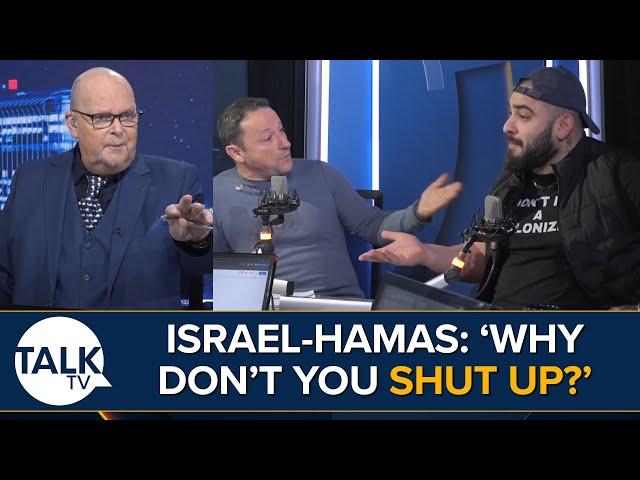 "Why Don't You Shut Up?" | Goub Bahou v James Whale And Keith Fraser | Israel v Hamas