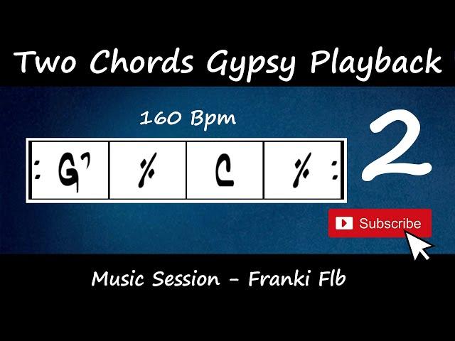 G7  C Gypsy Jazz Backing Track n°02 - G7  C Jazz Manouche - Gypsy Jazz Play Along Guitar