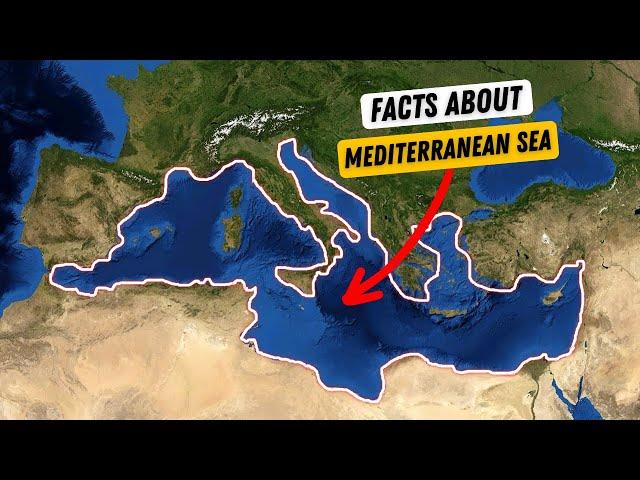 Why Mediterranean is important for THREE CONTINENTS?