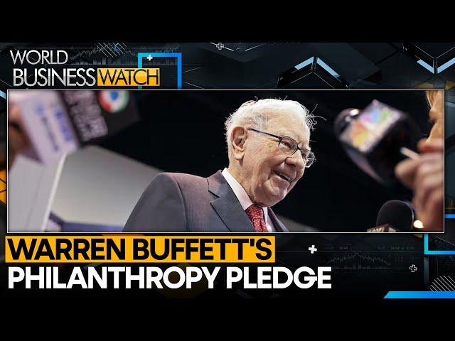 Buffett donates $5.3 billion to charities | World Business Watch | WION