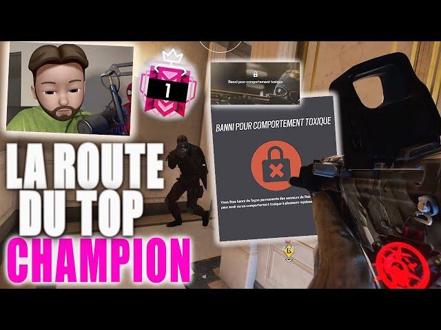 LA NOUVELLE ROUTE DU CHAMPION EN FACECAM JE ME SUIS FAIS BANNIR DÉFINITIVEMENT ! RAINBOW SIX SIEGE