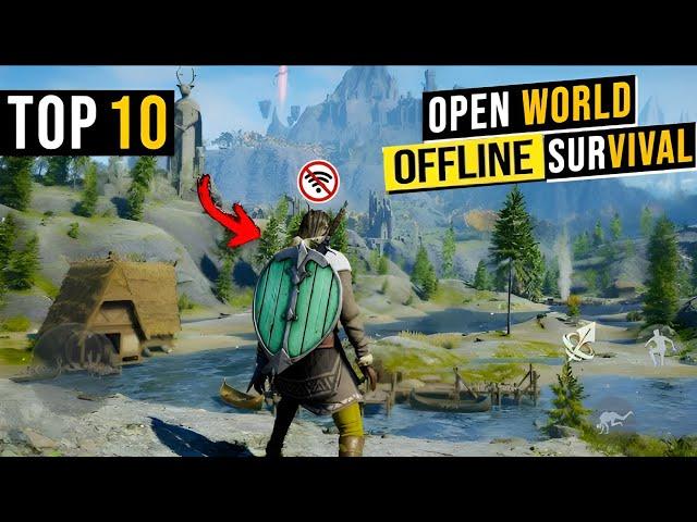 Top 10 OFFLINE Open World Games For Android 2024 | Best Offline Games For Android