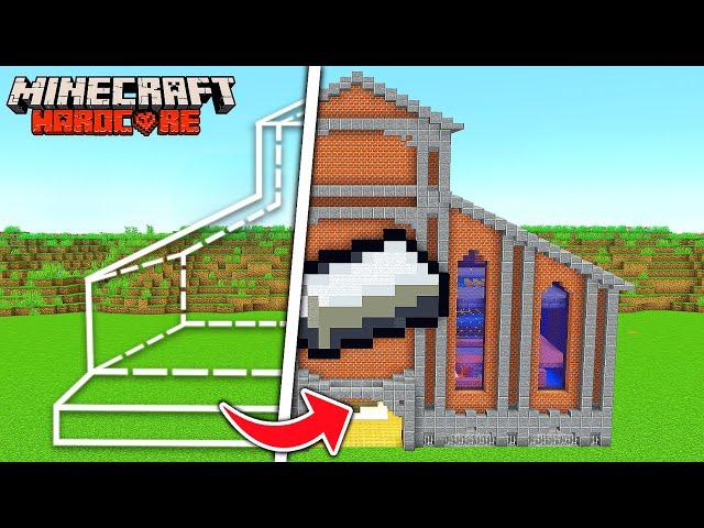 I Built an IRON FACTORY in Minecraft Hardcore! (Hindi)