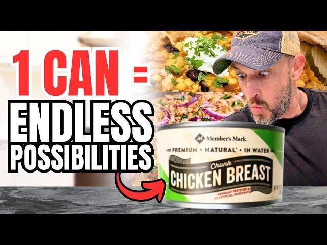 The ULTIMATE Canned Chicken Recipe Guide! [14 MUST-TRY Meals!] 