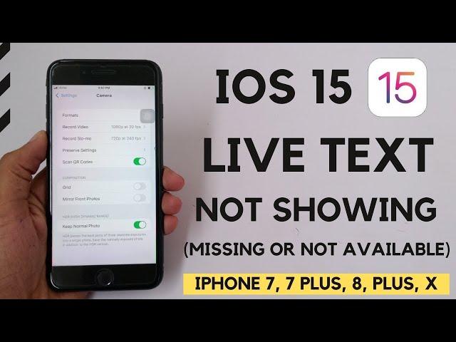 iOS 16/17 Live Text Not Available And Missing On iPhone - Fixed