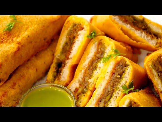 Bread Pakoda Recipe | Aloo Bread Pakoda | Ramzan Special Recipes | How To Make Bread Pakoda