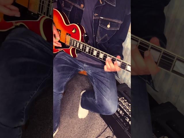 Metal guitar warm up.