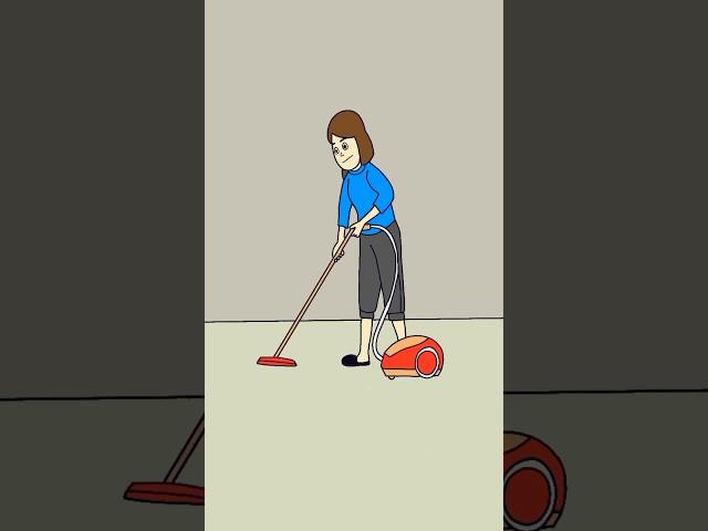 My Mom On Sunday Morning (Animation Meme) #shorts #memes