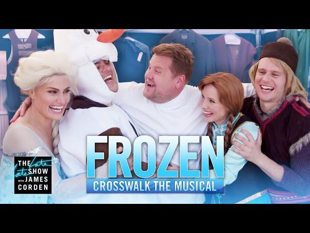 Crosswalk the Musical: Frozen ft. Kristen Bell, Idina Menzel, Josh Gad & Jonathan Groff