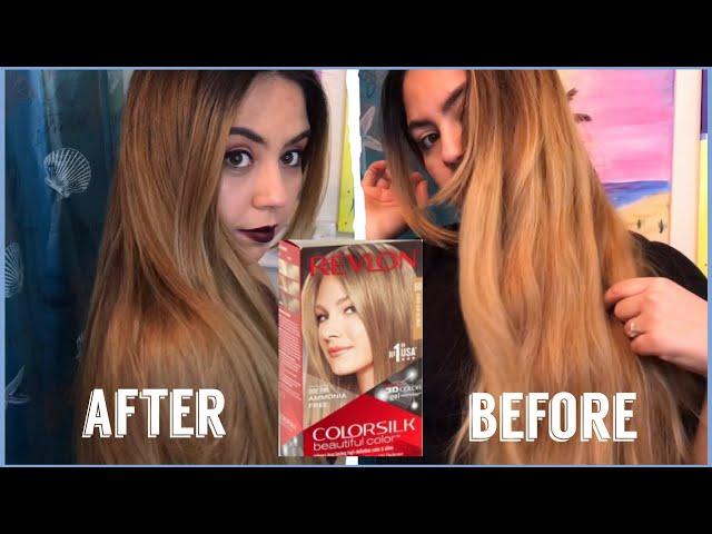 REVLON Colorsilk 60- Dark Ash Blonde | Full Demo & Results | As Told By Abby