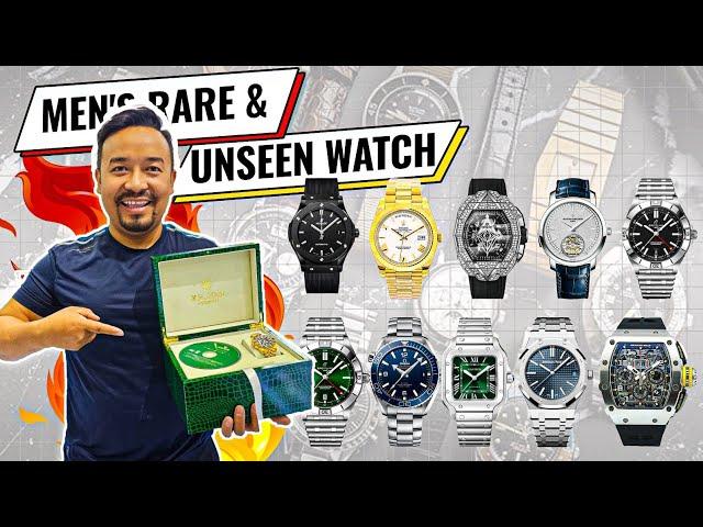 नेपालमै पहिलोपटक यस्तो आकर्षक घडी⌚️||Men's Rare & Unseen Watches Price Hunt 2024|| G and W House