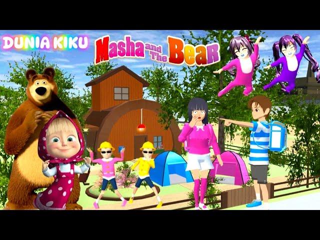 Yuta Mio Camping Di Rumah Masha And Bear Yuta Di gigit LabaLaba Zombie |SAKURA SCHOOL SIMULATOR