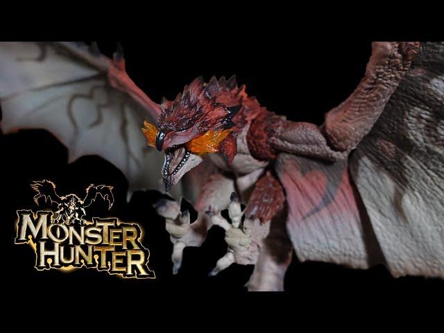 來自天空的王者，火竜リオレウス！ BANDAI S.H.MonsterArts 魔物獵人 雄火龍 利奧雷烏斯 開箱 體驗 上手 評測 || 好放HaveFun