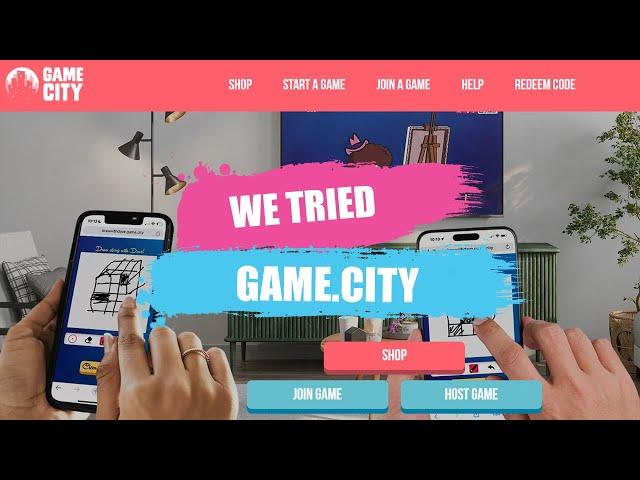 How to Play Game City | Party Games on Your TV