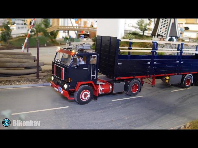 Realistic Remote Control Trucks with Trailers at Mini Truck Club Osnabrück