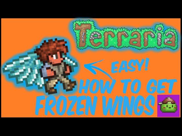 How To Get Frozen Wings In Terraria | Terraria 1.4.4.9