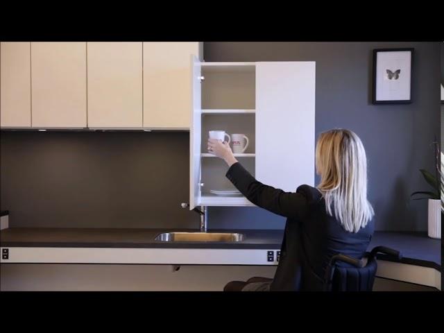 Accessible Wall Cabinets with Ropox | Häfele Australia