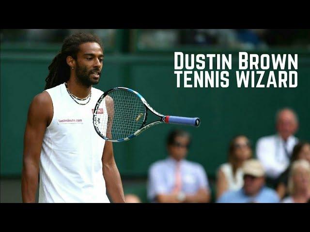 Tennis. Dustin Brown - Magic Moments