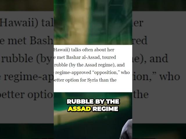 Controversial Trip to Syria Tulsi Gabbards Unexpected Encounters with Assad