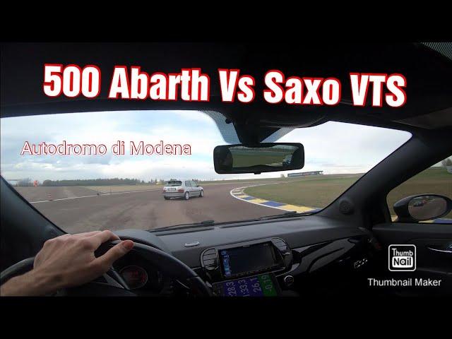 500 Abarth vs Saxo VTS - Autodromo di Modena (Marzaglia)