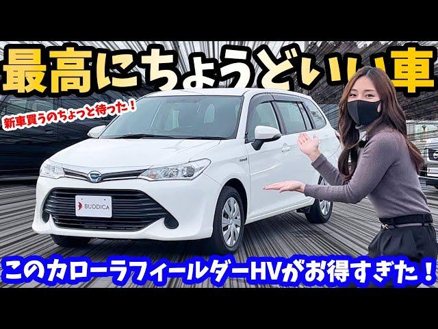 【コスパ最強】カローラフィールダーハイブリッドを車屋さんが内外装レビュー！