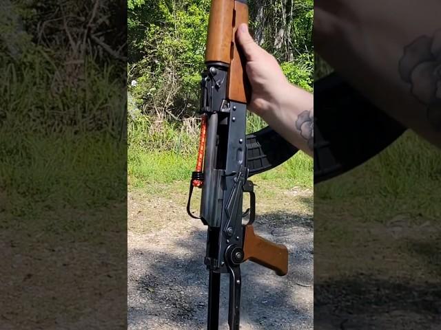 No Recoil Spring? Bungee Cords? #shallnotbeinfringed #shortvideo #akm #ak #shtf #defundtheatf