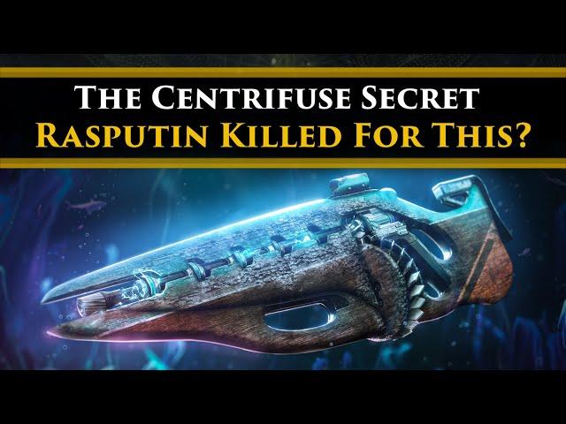 Destiny 2 Lore -  Rasputin was willing to KILL to keep this secret. Centrifuse reveals it for us...