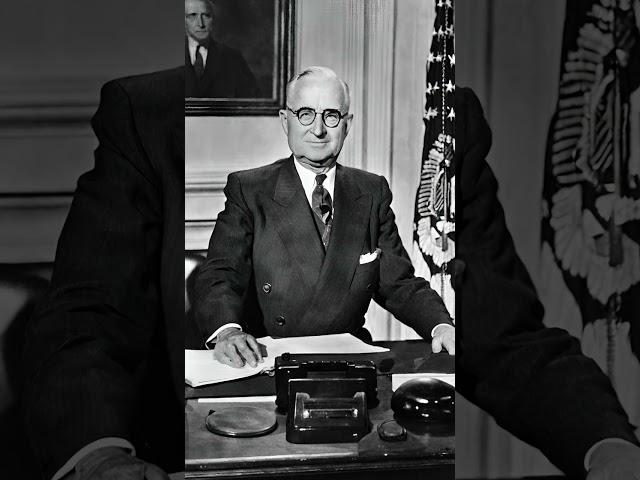 Harry S  Truman's Historic White House Address Revealing Secrets! #history