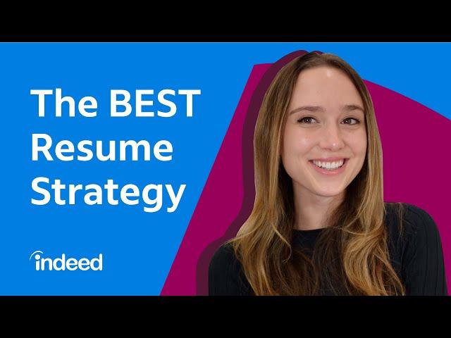 Resume Writing: 4 Tips on How to Write a Standout Resume | Indeed Career Tips