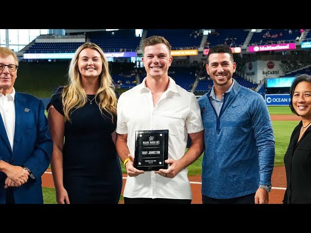 2023 Marlins Minor League Player of the Year Troy Johnston Reflects on Historic Season