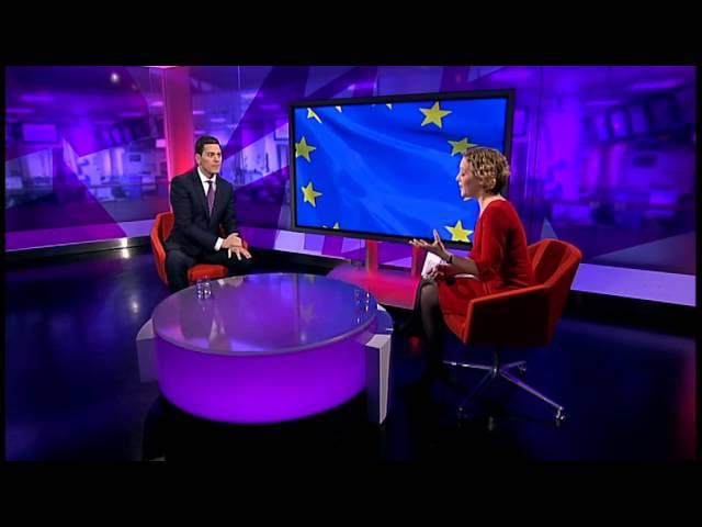 David Miliband: I hate being in opposition