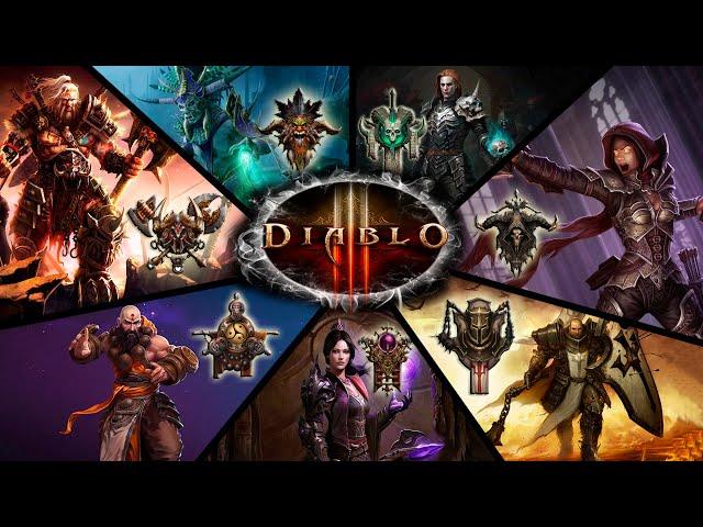 Diablo  3 - Собрание из 50-ти разных билдов за всех героев
