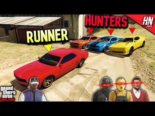 Gauntlet vs Gauntlet HELLFIRES GTA 5 ManHunt!