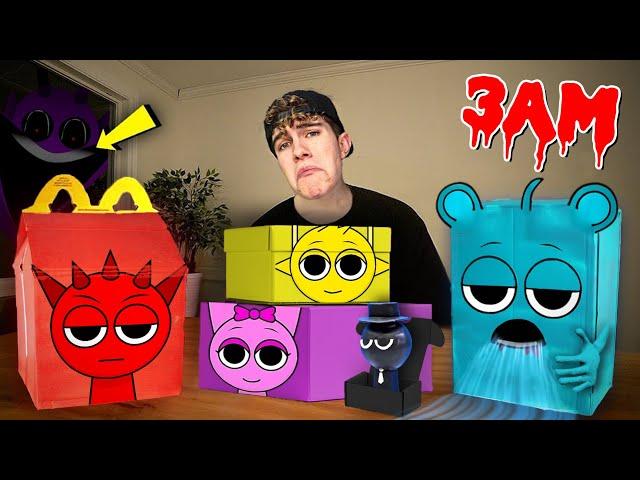 DO NOT OPEN ALL SPRUNKI MYSTERY BOXES at 3 AM!!