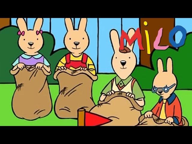 Milo - The Sack Race | Cartoon for kids