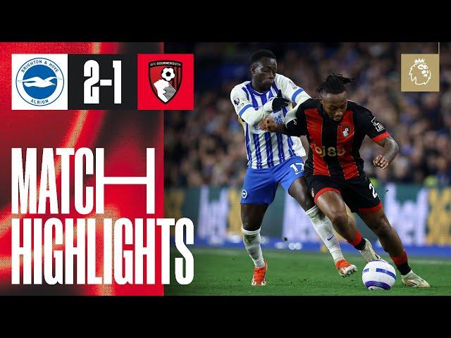 Kluivert stunner not enough | Brighton & Hove Albion 2-1 AFC Bournemouth