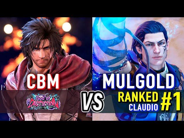 T8  CBM (Clive) vs MULGOLD (#1 Ranked Claudio)  Tekken 8 High Level Gameplay