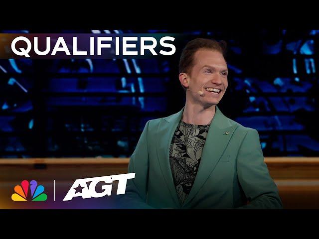 Trigg Watson's magic leaves the audience SPELLBOUND | Qualifiers | AGT 2023