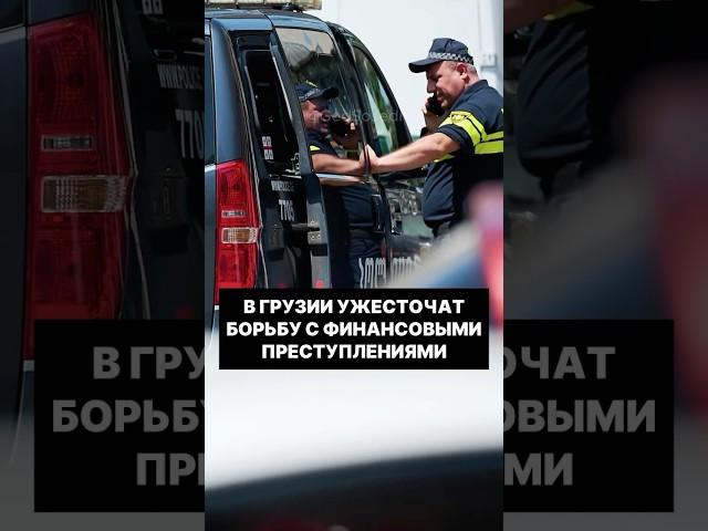 В Грузии ужесточат борьбу с финансовыми преступлениями #грузия #криминал #преступление