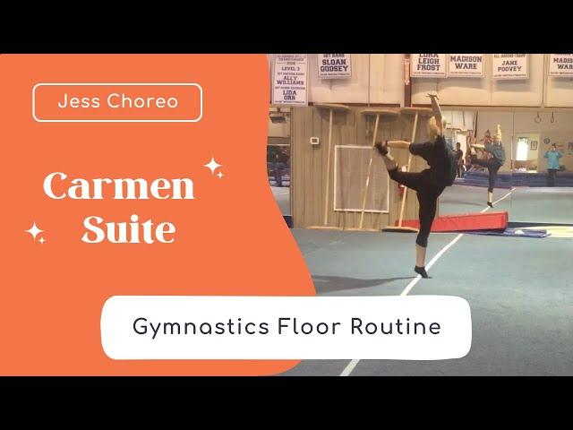 Carmen Suite | Gymnastics Floor Routine | Jess Choreo