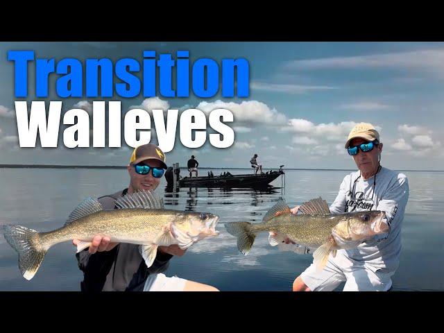 Targeting Transional Walleyes With James Lindner and Jake Wallace