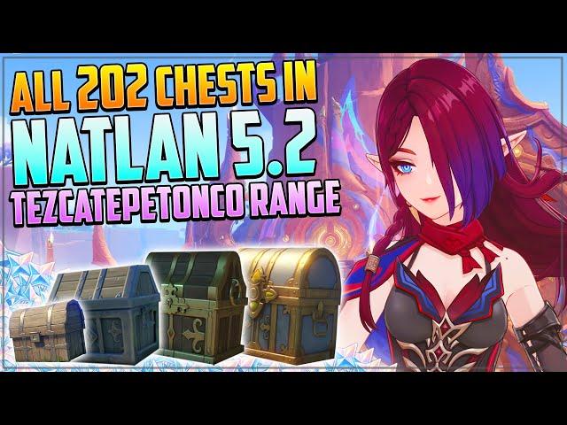 Guide to ALL 202 Chests in Natlan | Tezcatepetonco Range | Genshin Impact 5.2