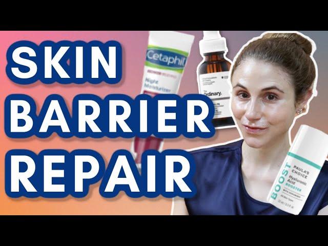 Products that REPAIR & STRENGTHEN your SKIN BARRIER (PANTHENOL)| Dr Dray